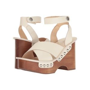 NIB Rag & Bone Hester Sandal in Ivory